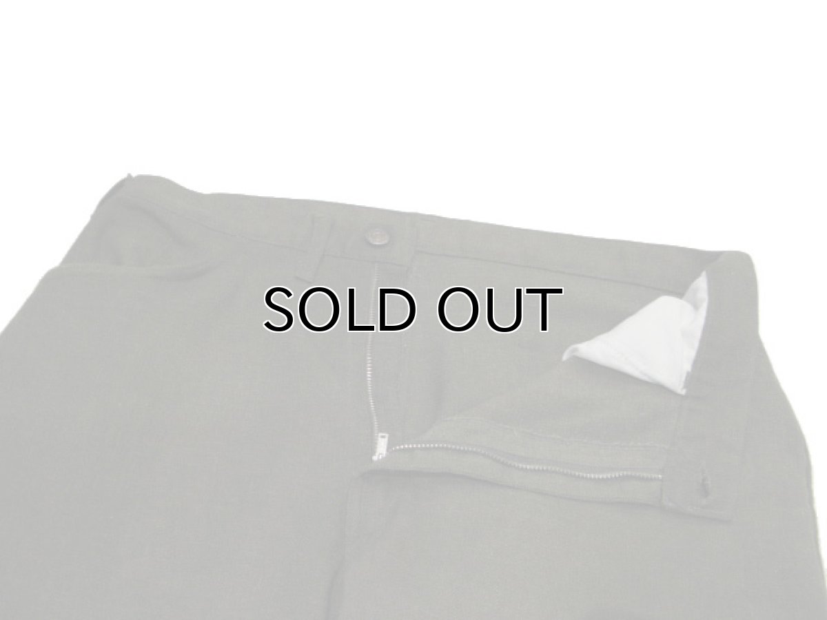 画像5: 1970's Levi's STA-PREST Tapered Bottoms "bigE"  color : OLIVE size w 34 inch  (表記 なし) (5)