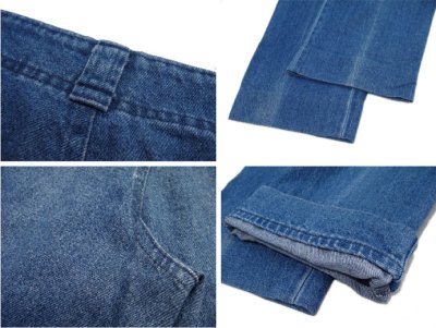 画像2: 1990's "Dockers - Levi's" Two-Tuck Denim Trousers　Blue Denim　size 33 inch (表記 32 x 31)