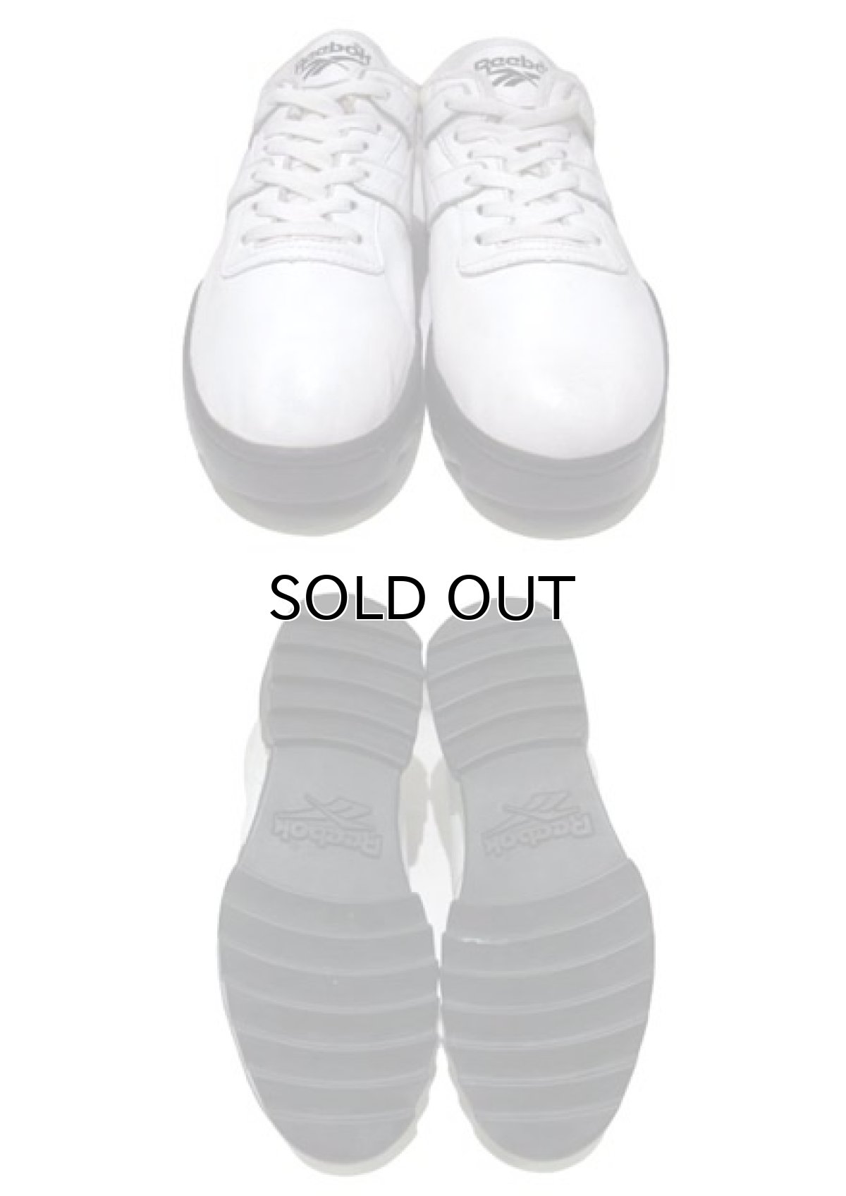 画像3: 00's "Reebok" Leather Sneaker color : WHITE  size US 9.5 (27.5cm) (3)