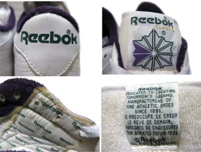 画像2: 00's " Reebok Classic " Leather Sneaker　WHITE 　size US 9.5 (27.5cm)