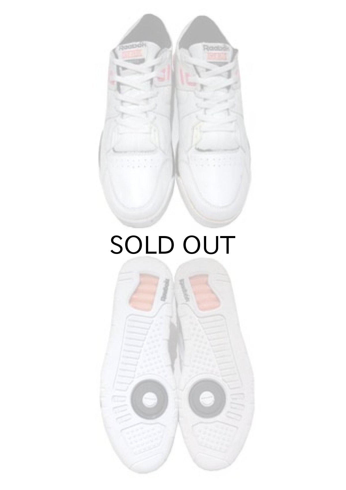 画像2: 1990's Reebok "CTX PLUS" Leather Sneaker WHITE  size US 12 (30cm) (2)