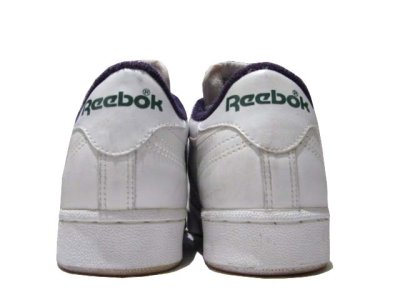 画像1: 00's " Reebok Classic " Leather Sneaker　WHITE 　size US 9.5 (27.5cm)