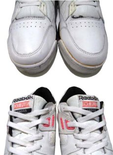 画像5: 1990's Reebok "CTX PLUS" Leather Sneaker　WHITE 　size US 12 (30cm) (5)