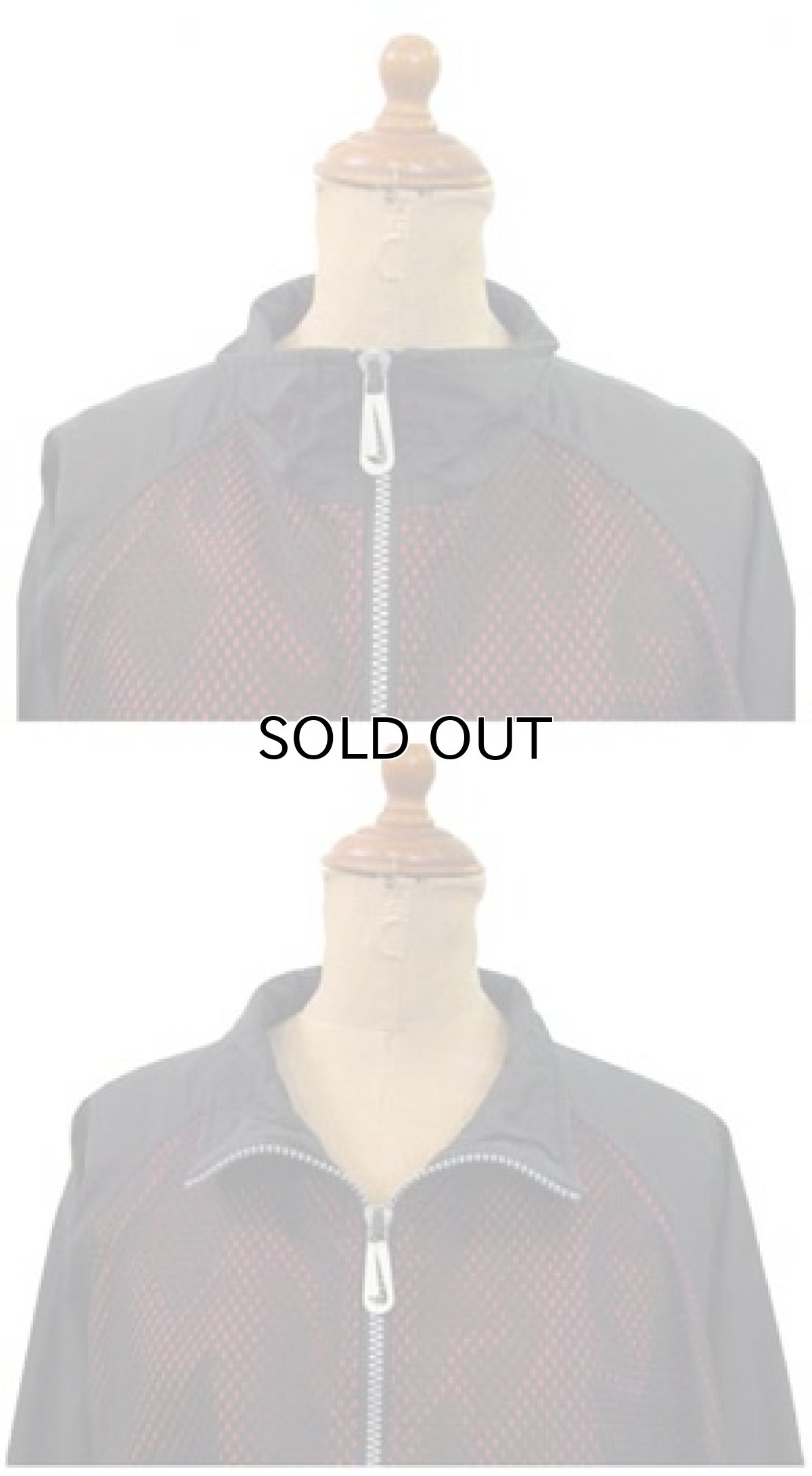 画像3: 1990's~ "NIKE" Pullover Nylon Jacket BLACK / RED size L (表記 L) (3)