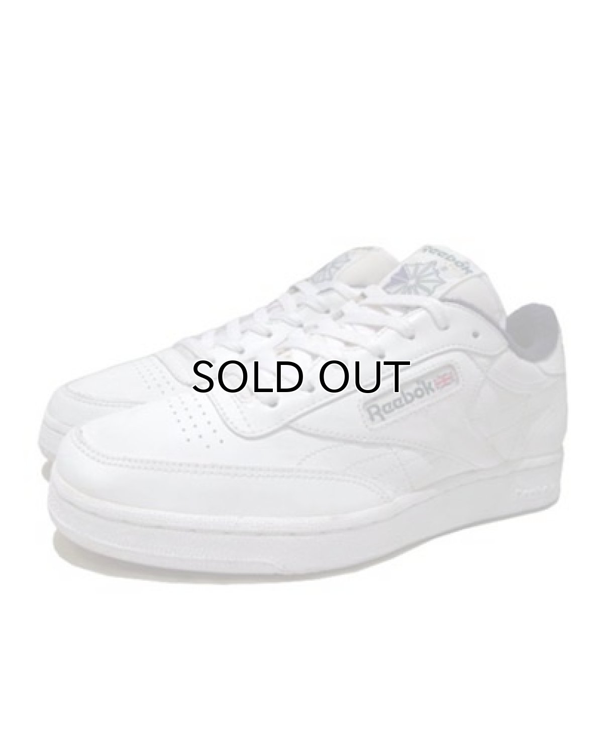 画像1: 00's " Reebok Classic " Leather Sneaker　WHITE 　size US 9.5 (27.5cm) (1)