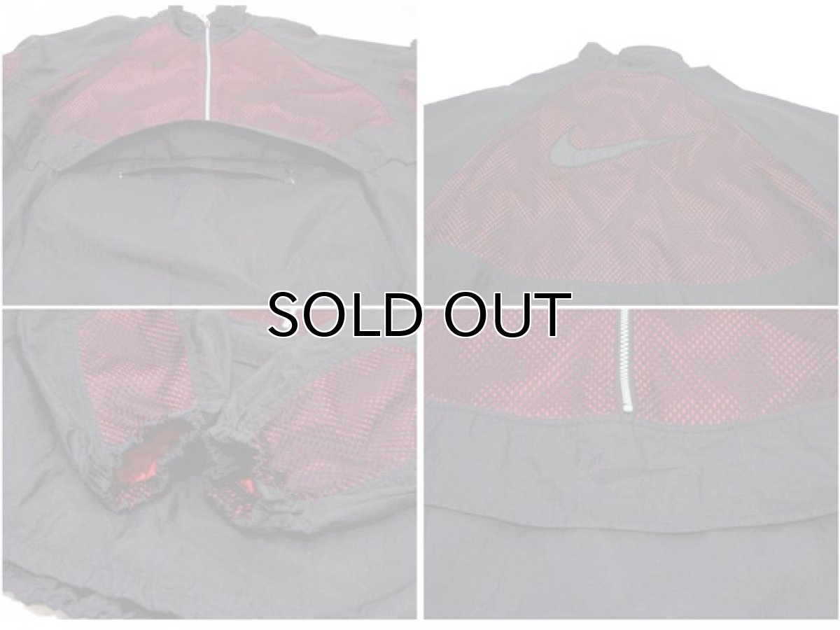 画像5: 1990's~ "NIKE" Pullover Nylon Jacket BLACK / RED size L (表記 L) (5)