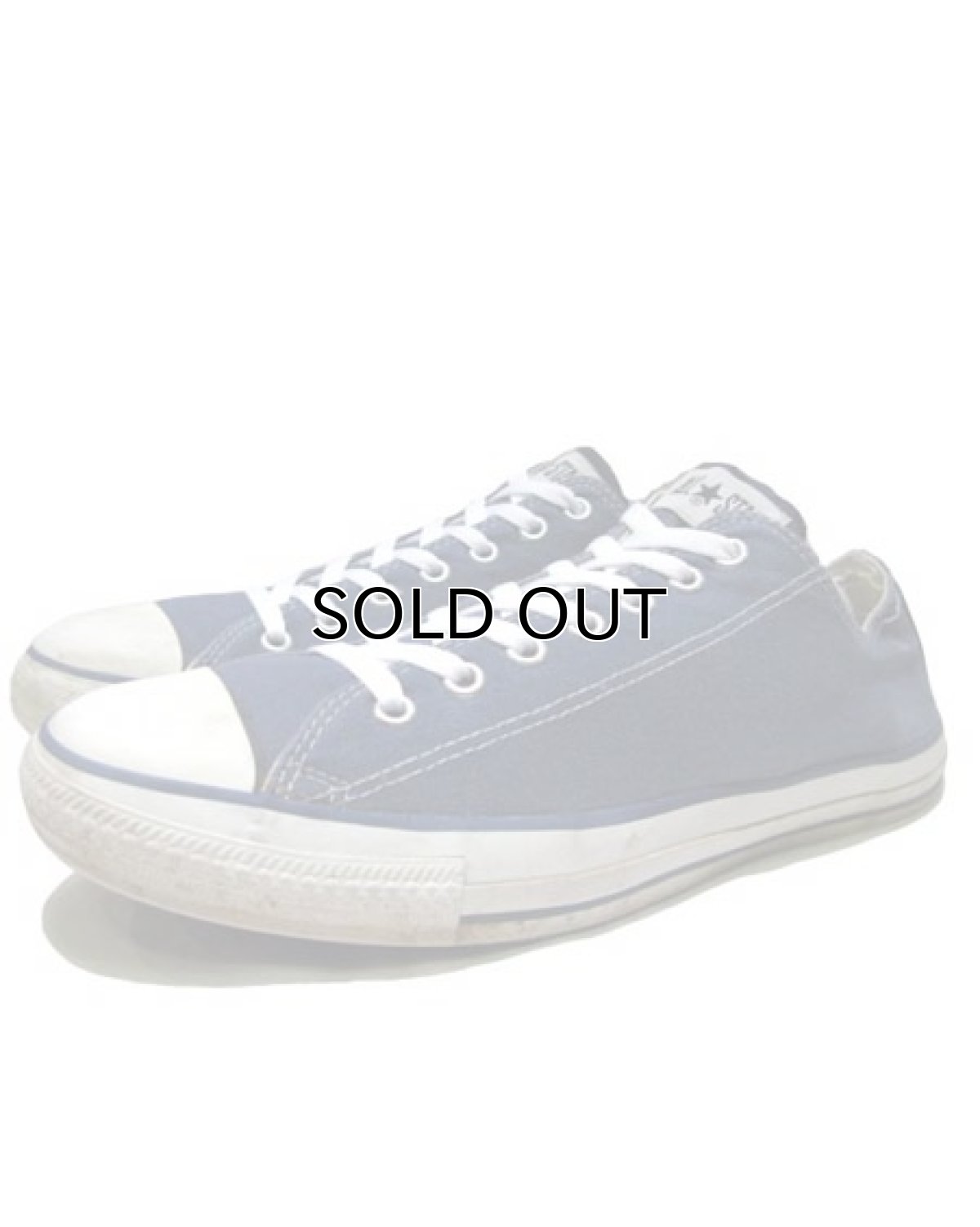 画像1: 1990's "CONVERSE" ALL STAR LOW Canvas Sneaker made in USA　NAVY 　size US 13 (31.5cm) (1)