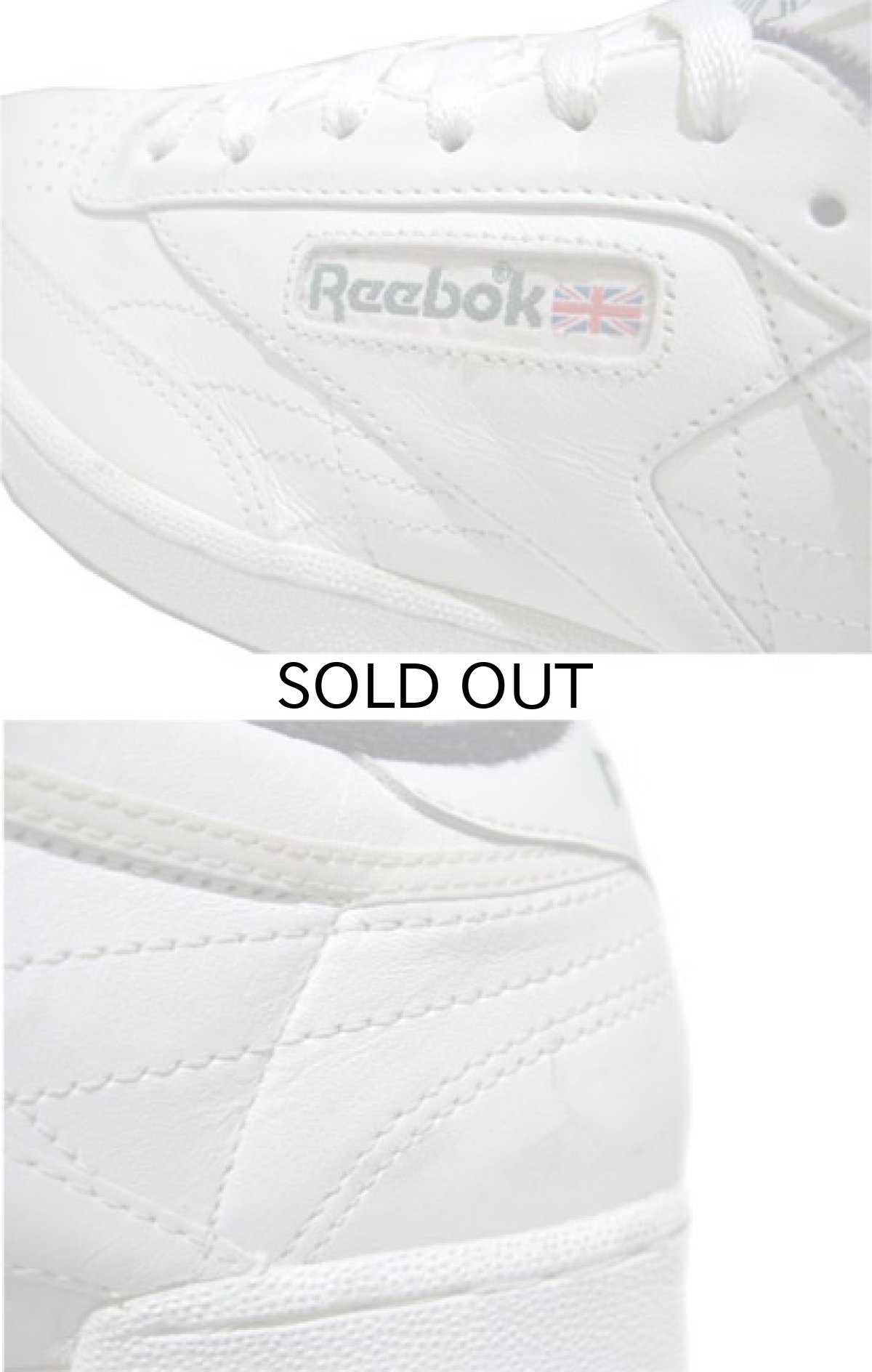 画像4: 00's " Reebok Classic " Leather Sneaker　WHITE 　size US 9.5 (27.5cm) (4)