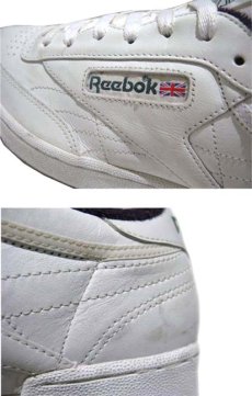 画像4: 00's " Reebok Classic " Leather Sneaker　WHITE 　size US 9.5 (27.5cm) (4)