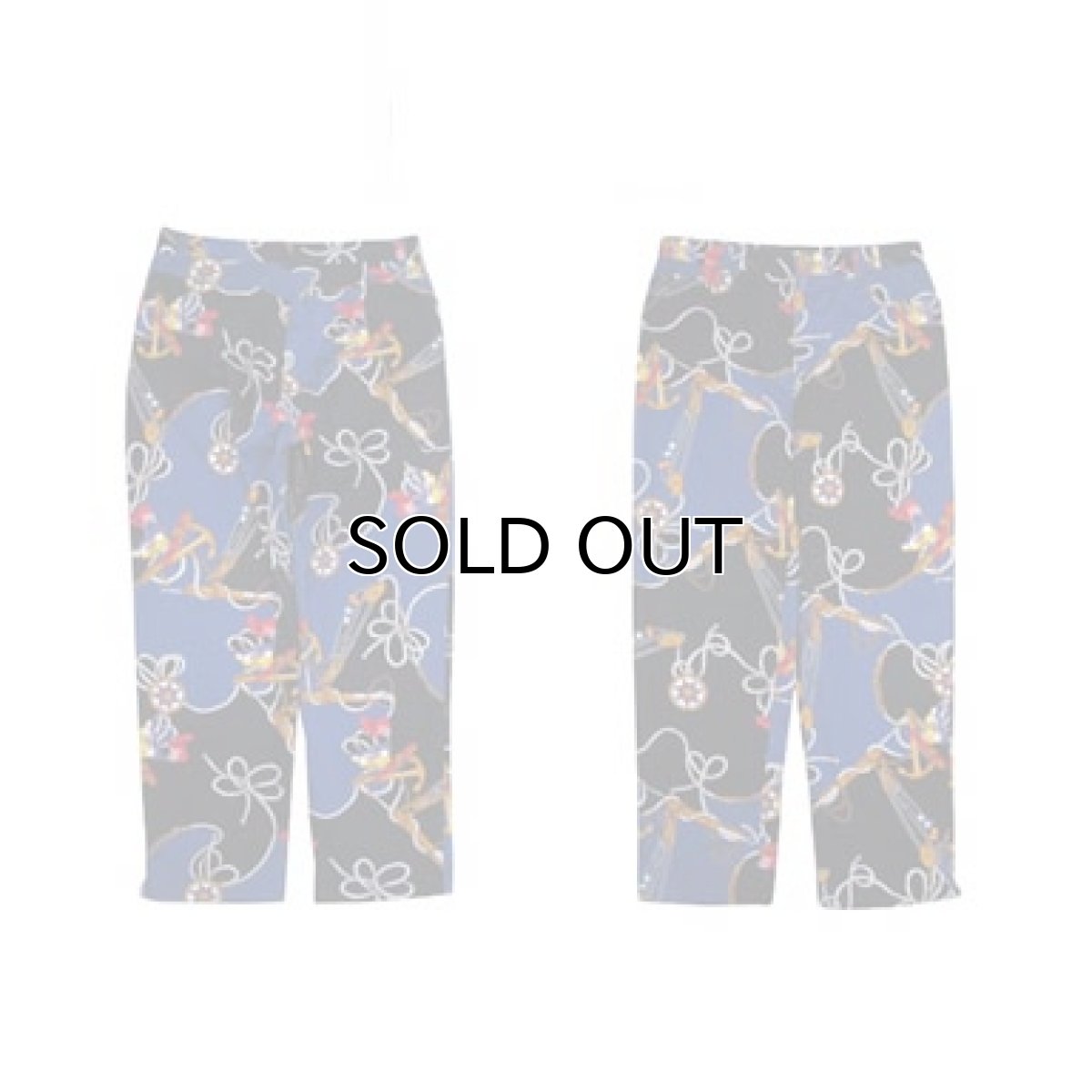 画像5: 1990's "LAUREN Ralph Lauren" Stretch Cotton Pants (総柄)　size : w31.5 (表記 10) (5)