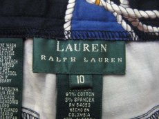 画像3: 1990's "LAUREN Ralph Lauren" Stretch Cotton Pants (総柄)　size : w31.5 (表記 10) (3)