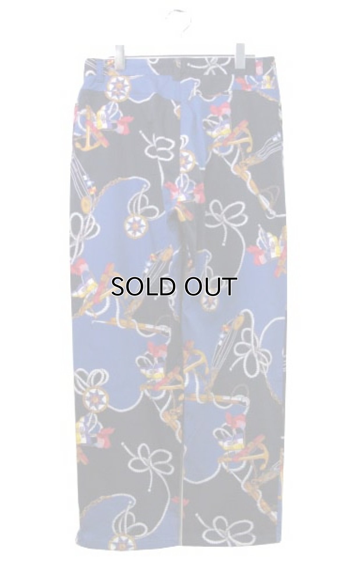 画像2: 1990's "LAUREN Ralph Lauren" Stretch Cotton Pants (総柄)　size : w31.5 (表記 10) (2)