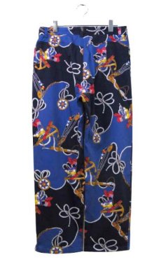 画像2: 1990's "LAUREN Ralph Lauren" Stretch Cotton Pants (総柄)　size : w31.5 (表記 10) (2)