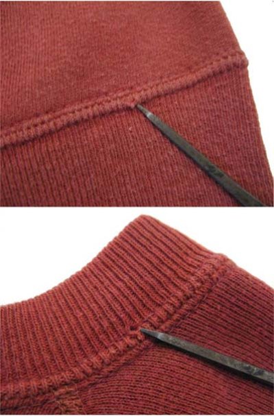 画像3: 1960's OLD Short Sleeve Sweat Shirts　RED系　size M-L (表記 不明)