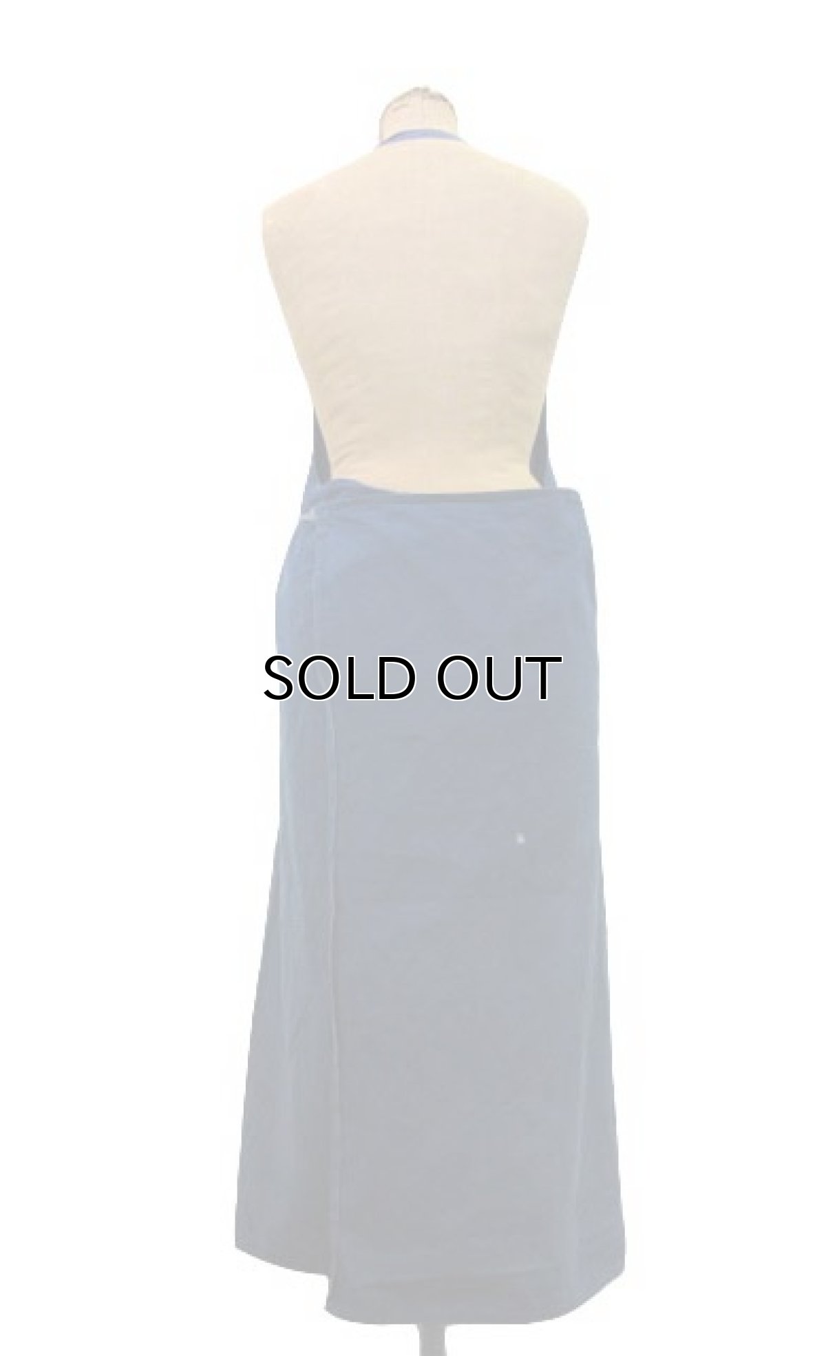 画像2: Europe OLD 1 Pocket Apron　color : Indigo Blue (2)