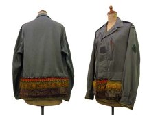 画像2: " Note and Pen the poem " ノートとペン 。 "retouch" リタッチ French F-2 Jacket　OLIVE　size M (表記 96M) (2)