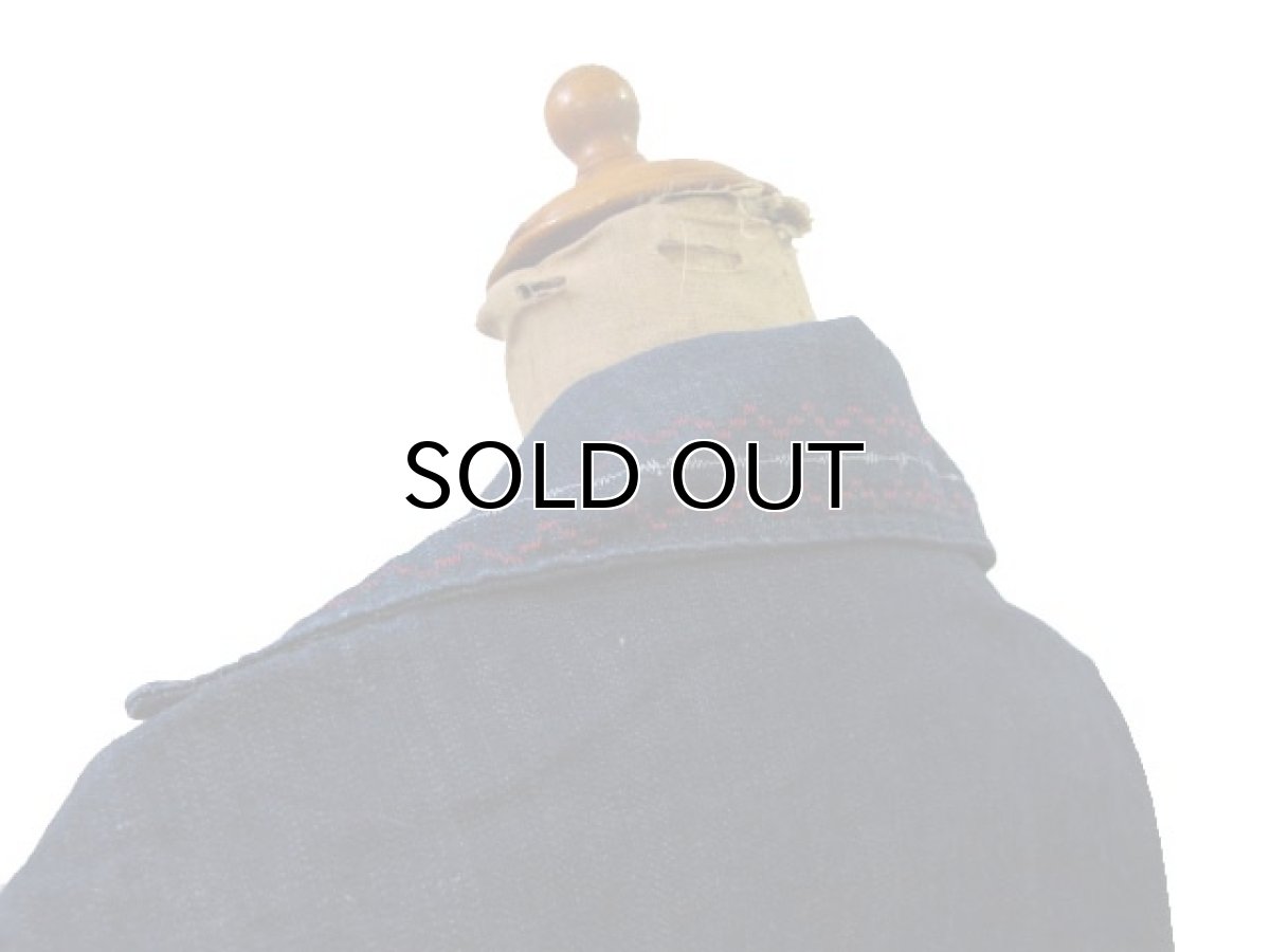 画像3: 1970's "Ruben's sa" L/S Embroidery Denim Shirts Blue Denim size S-M (表記 34) (3)