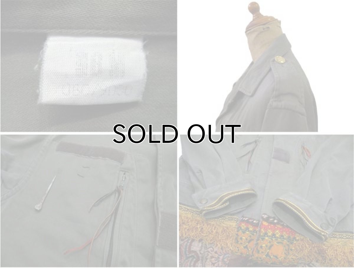 画像5: " Note and Pen the poem " ノートとペン 。 "retouch" リタッチ French F-2 Jacket OLIVE size M (表記 96M) (5)