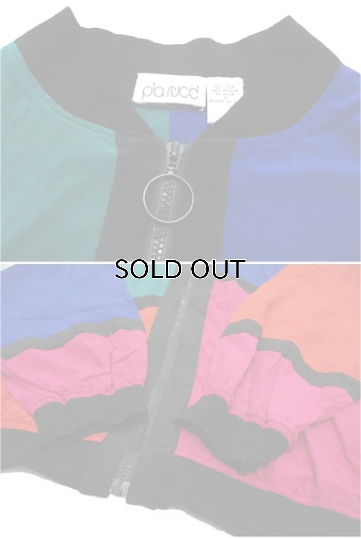 画像5: ~1990's "Pia Rucci" Multi Color Zip Up Jacket　Multi Color　size L (表記 1X) (5)