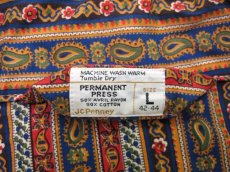 画像5: 1970's "JC Penny" OLD Paisley Gown　DESDSTOCK　総柄　size Free (表記 42-44 L) (5)