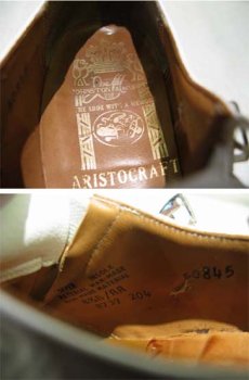 画像4: Johnston & Murphy "Aristocraft" Square Toe Leather Strap Shoes　WHITE　size 81/2 B  (4)