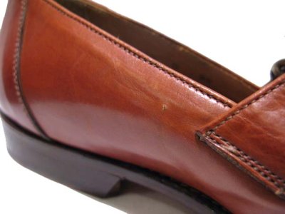 画像3: "Cable & Co." Strap Leather Shoes　mede in Italy　BROWN　size 8