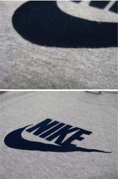 画像2: 00's "NIKE" Logo Print T-Shirts　Heather Grey　size XL (表記 XL)