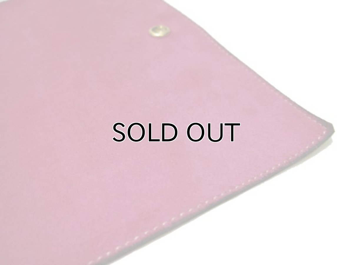 画像4: "JUTTA NEUMANN" Leather Wallet "the Waiter's Wallet"  color : Mustard / Pink 長財布 (4)