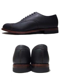 画像2: STACY ADAMS "MADISON LOW" Leather Shoes　matte BLACK - Brown Stitch -　size 7 1/2, 8 (2)