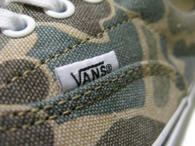 画像1: NEW VANS "VAN DOREN" ERA Canvas Sneaker　Duck Hunter CAMO　size US 8.5 