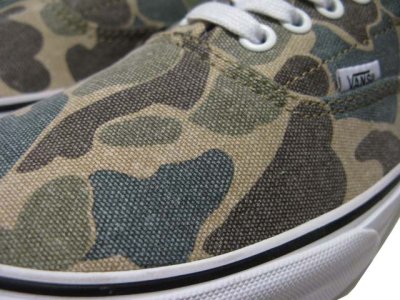 画像2: NEW VANS "VAN DOREN" ERA Canvas Sneaker　Duck Hunter CAMO　size US 8.5 