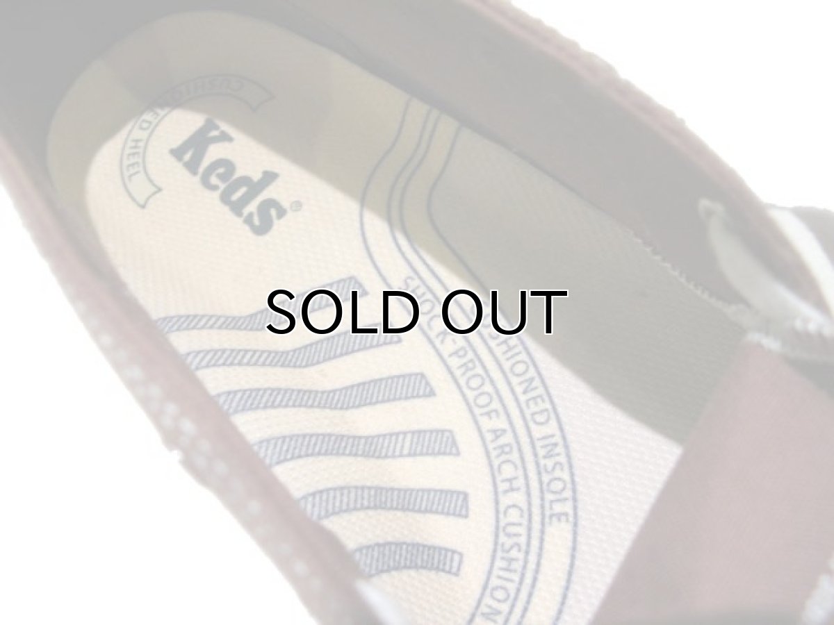 画像4: NEW "KEDS " Canvas Chukka Sneaker BROWN size US 10 (4)