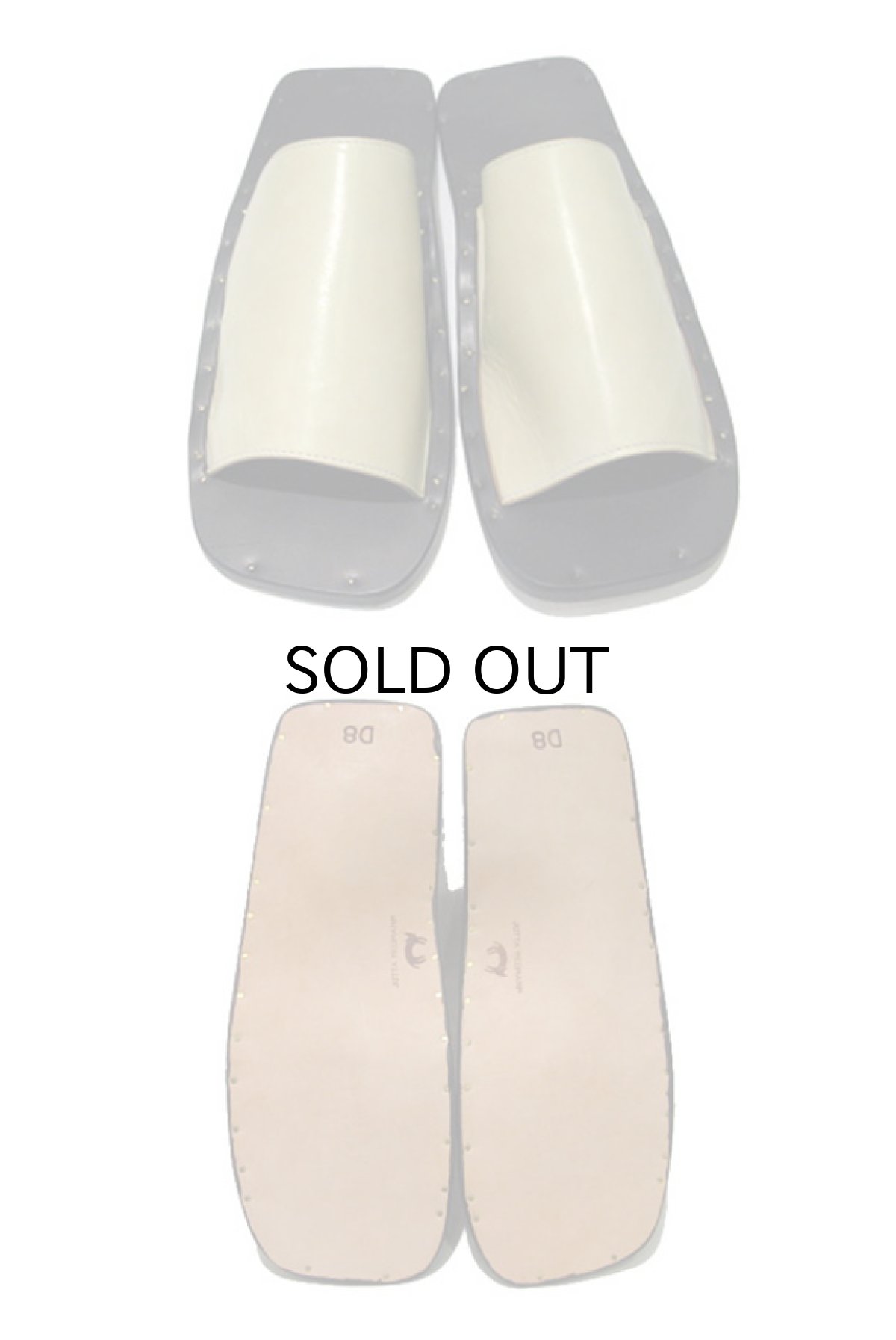 画像2: JUTTA NEUMANN "SAM" BORNE Leather Sandal  size 10 D (2)