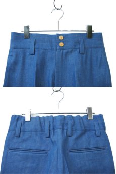 画像3: " Note and Pen the poem " ノートとペン 。 ポエムのズボン " Denim Baseball Pants " (3)