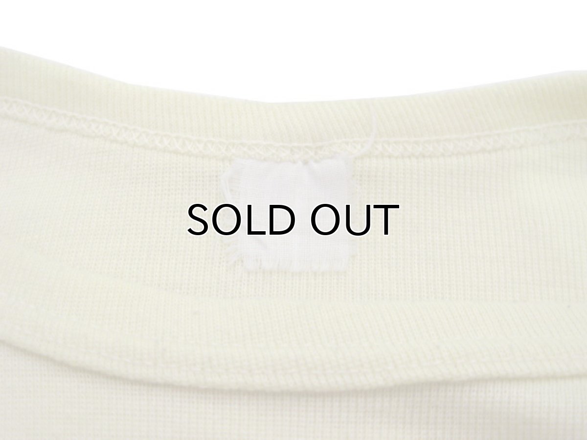 画像3: 1970's~ "LAS VEGAS" Print Rib T-Shirts Pale Yellow size S (表記 不明) (3)