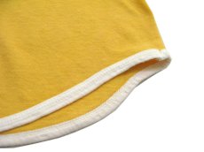 画像5: 1970's OLD Round Cut Trim T-Shirts　YELLOW / WHITE　size L-XL (表記 XL 46-48) (5)