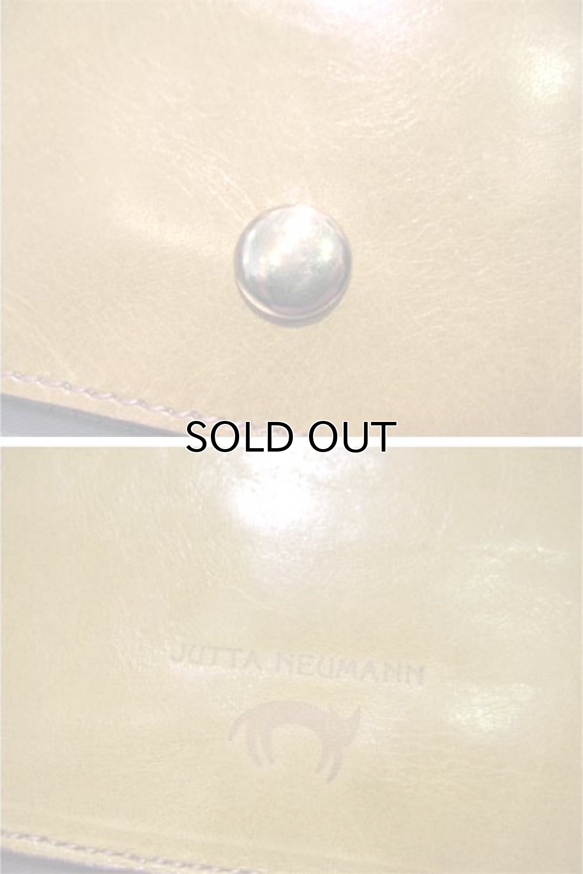 画像5: "JUTTA NEUMANN" Leather Wallet "the Waiter's Wallet"  color : Mustard / Pink 長財布 (5)