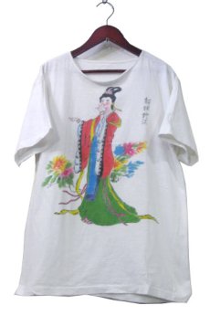画像1: 1970-80's "Japanese Paint" Crew Neck T-Shirts　WHITE　size M (表記 なし) (1)