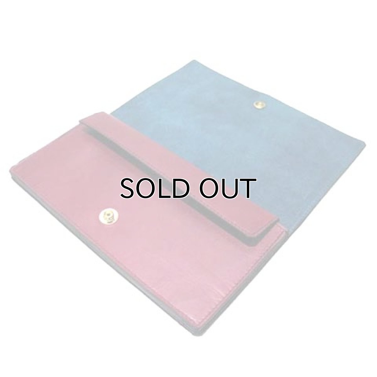 画像3: "JUTTA NEUMANN" Leather Wallet "the Waiter's Wallet"  color : Burgundy / Emerald 長財布 (3)