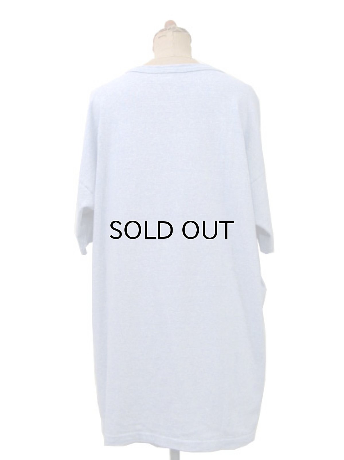 画像2: 1980's Champion 88/12 "INDIANA" Print T-Shirts Heather BLUE size XL~ (表記 XXL) (2)