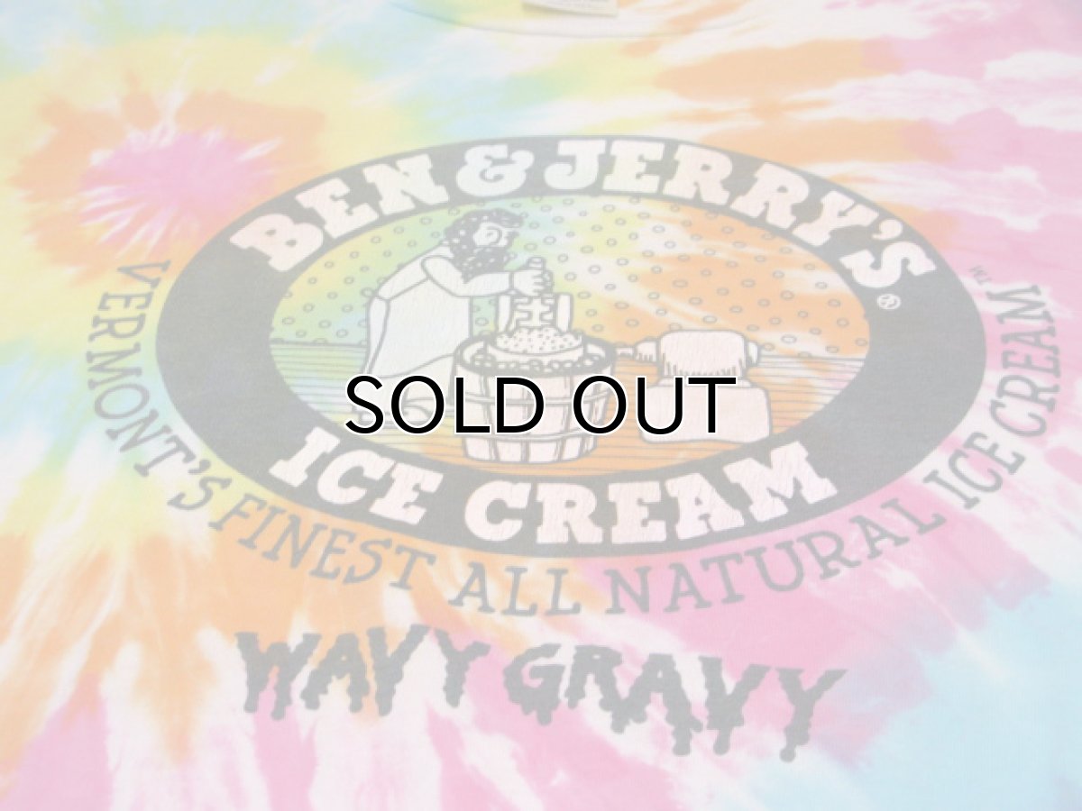 画像3: 1990's~ "BEN & JERRY's" TIE-DYE T-Shirts size M-L (表記 L) (3)
