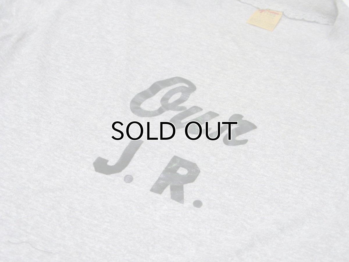 画像4: 1980's T-Plus "Our J.R." Crew Neck Print T-Shirts　GREY　size L (表記 XL) (4)