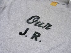 画像4: 1980's T-Plus "Our J.R." Crew Neck Print T-Shirts　GREY　size L (表記 XL) (4)