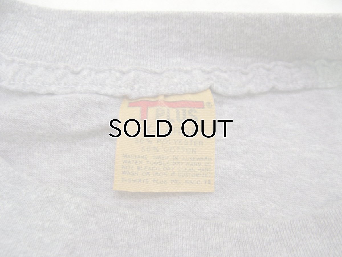 画像3: 1980's T-Plus "Our J.R." Crew Neck Print T-Shirts　GREY　size L (表記 XL) (3)