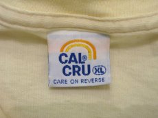 画像3: 1980's CAL CRU "ALASKA" Print T-Shirts　Cream Yellow　size XL (表記 XL) (3)
