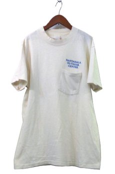 画像1: 1980's "HI-CRU by Stedman" Pocket T-Shirts　 Off-White　size S (表記 M) (1)