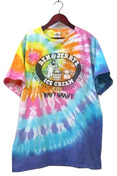 画像1: 1990's~ "BEN & JERRY's" TIE-DYE T-Shirts　size M-L (表記 L) (1)