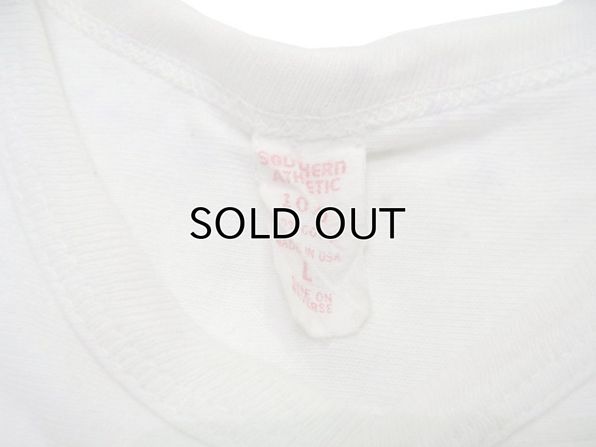 画像3: 1970's "Southern Athletic" 99 Football Shirts　WHITE　size M (表記 L) (3)