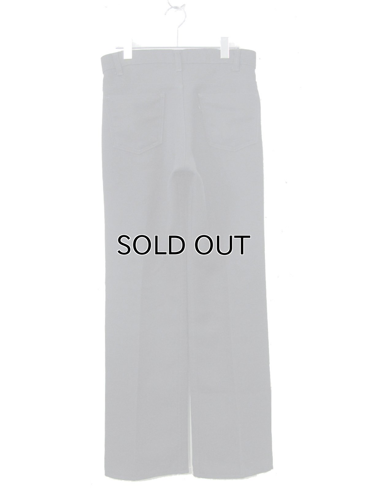 画像2: 1980's Levi's 517 STA-PREST  color : BLACK size w 30 inch  (表記 29x34) (2)