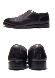 画像3: ALDEN "Norwegian Front Blucher" Leather Shoes　Dark BURGUNDY　size 9.5 D (27.5 cm) (3)